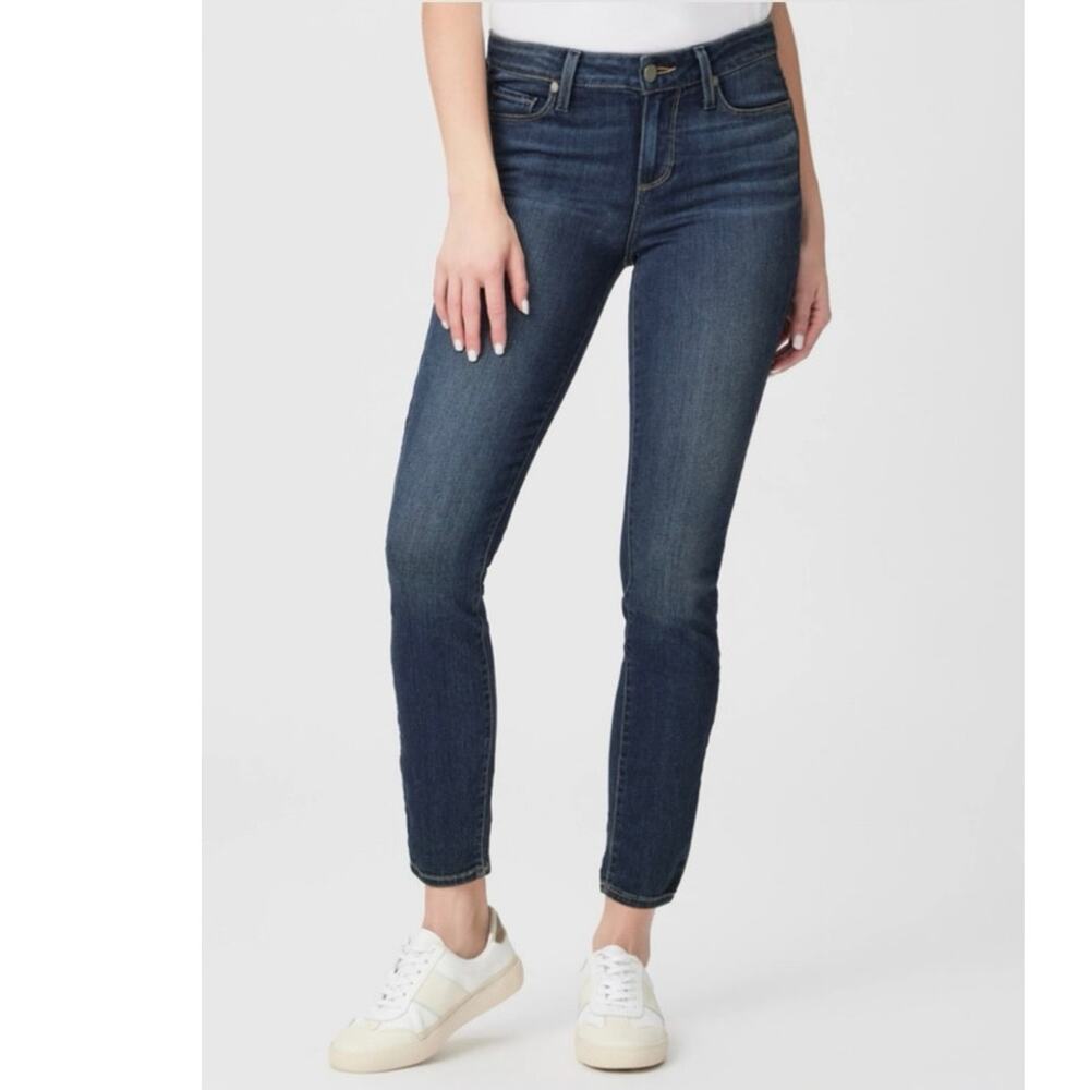 Paige verdugo ankle dark jeans size 25 - Picture 2 of 5